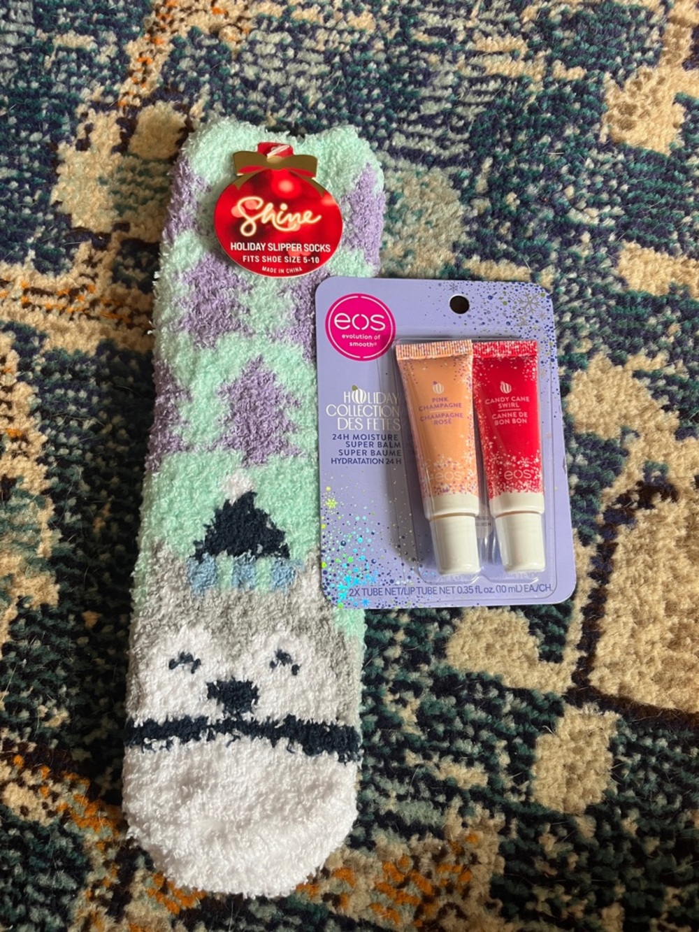 eos Holiday Collection 24H Moisture Super Balm Bundle